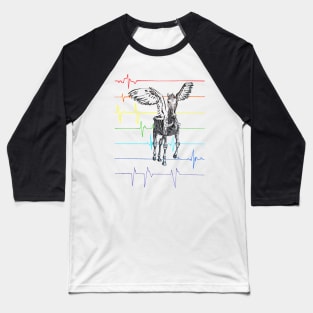 Pegasus Flatlining Baseball T-Shirt